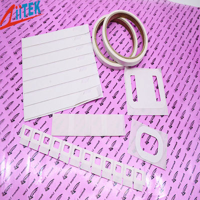 Kinerja tinggi Aluminium Thermal Adhesive Tape double sided Untuk Power Converter PCB Heat Spreader 1.6 W / mK