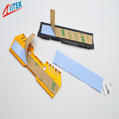 Stable Chemical Performance Light 3W Thermal Conductive Gap Filler Pad For Cpu