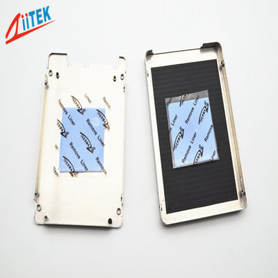 ultra lembut natually norak 2.0 W/mK biru Thermal Gap Filler TIF100-20-05U Silicone Rubber sheet -40 hingga 160 ℃