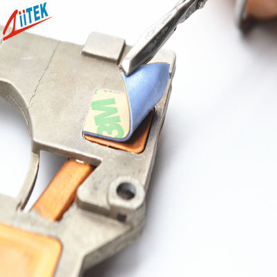 TIF130-20-05S Celah Tepung Filler Thermal norak 2.0 W / mK biru ultra lembut silikon gap pad -50 sampai 200 ℃