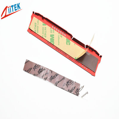 CPU GPU 1.5W/Mk Heat Sinks Cooling Pad 2mmT Thermal Conductive Silicone Pad With ROHS/UL Certification