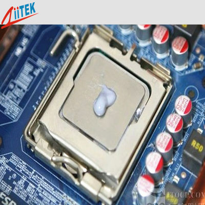 Thermal Compound Grease Konduktif -45 ℃ - 200 ℃ tidak pernah kering 0,009 ℃ -in ² / W @ 50 psi (344 KPa) Logam oksida diisi minyak silikon