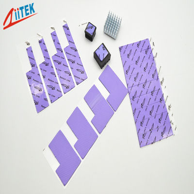 LED Heat Sinking Housing Thermal Conductive Pad 4.7 W/MK For Uneven Surfaces Low Stress Applications