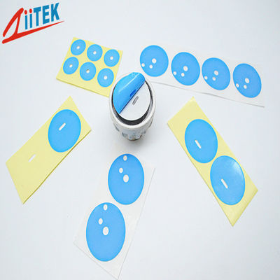 Lampu LED Tahan Panas Perekat Konduktif Termal Dengan Elastomer Silikon Berisi Keramik