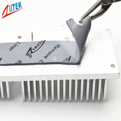 Secara alami Tacky 1.5 W/MK Silicone Thermal Conductive Pad Dengan 45 Shore 00 Untuk LED Controller