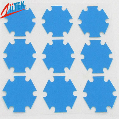 Kaca Fiber Backing Thermal Adhesive Tape Mudah Untuk Stamping Pengolahan Untuk LED Mount Heat Sink