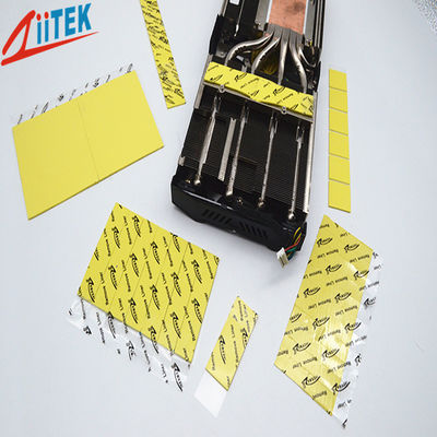 1.5mm T Thermal Gap Filler Untuk Mother Board Heat Sinking Di NB