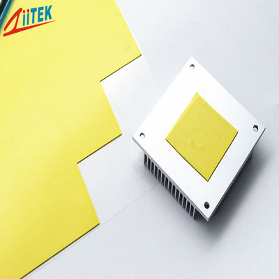 Bahan yang ideal dipotong ke dalam bentuk apapun Non-toksik silikon Thermal Pad untuk perangkat medis