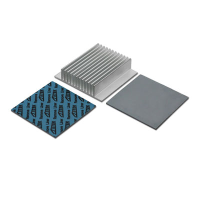 8.5W/mK Silicone Thermal Pad untuk GPU CPU LED -40°C sampai 200°C