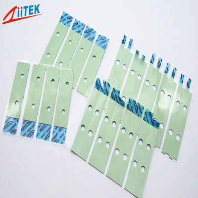 Konduktivitas termal yang sangat efisien 1.2W/mK silicone termal bantalan untuk bahan isolasi panas laptop