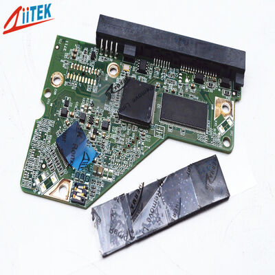 Pad Isolasi Silikon Termal Untuk Gpu Cpu Cooling Pad 0.5MM-5.0MM Dengan Resistensi Termal Rendah