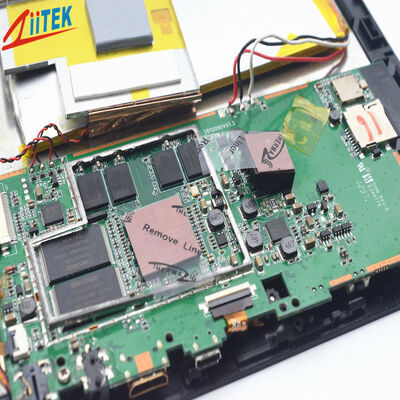 Hard Drive CPU GPU Thermal Gap Filler 1.W 1.5mm 2mm 3mm untuk Kapasitas Panas 1 l / g-K