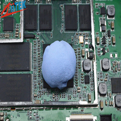 Biru 3W Gel Konduktif Termal Penuh Celah Termal Viskositas Tinggi Untuk Pipa Panas Mikro