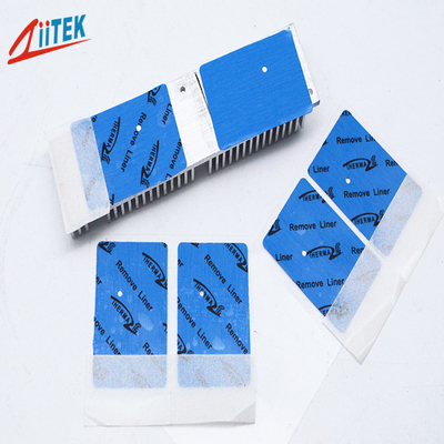 5G Baterai Ponsel Termal Konduktif Silicone Pad, 0.5-5.0mm Termal Konduktif Gap Filler