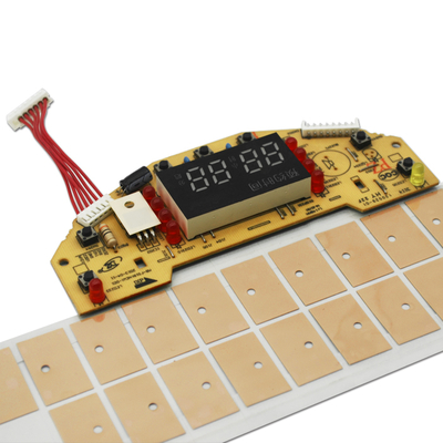 Lembaran Isolasi Listrik Semikonduktor Berkinerja Tinggi, Gasket Silikon Konduktif Termal, Sil Pad Untuk IGBT Mosfet